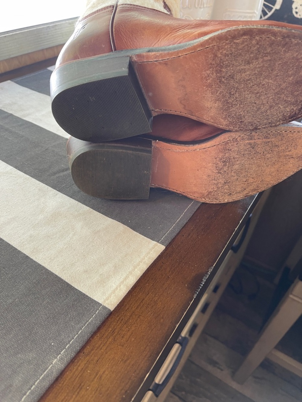 Frye cowhide western boots - Picture 8 of 11